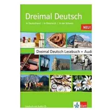 Dreimal Deutsch Lesebuch + CD