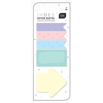 Zakładki indeksujące Pastel 125szt