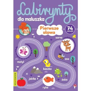 Labirynty dla maluszka. Pierwsze slowa