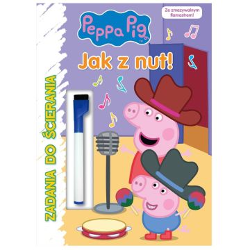 Peppa Pig. Zadania do ścierania