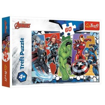 Puzzle 60 Niezwyciężeni Avengersi TREFL