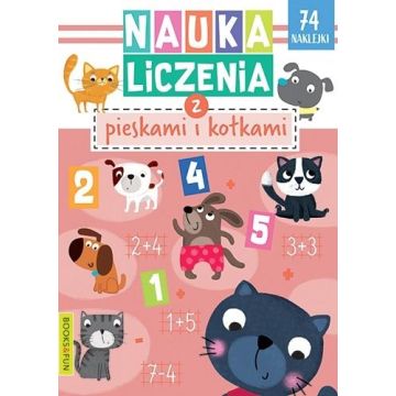 Nauka liczenia z pieskami i kotkami