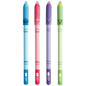 Długopis wymazyw. Buźki LOL 0.5mm nieb. (12szt)