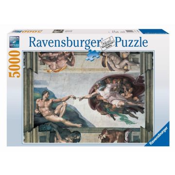 Puzzle 5000 Michał Anioł - Stworzenie Adama