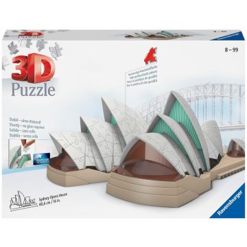 Puzzle 3D 216 Budynki nocą: Opera w Sydney