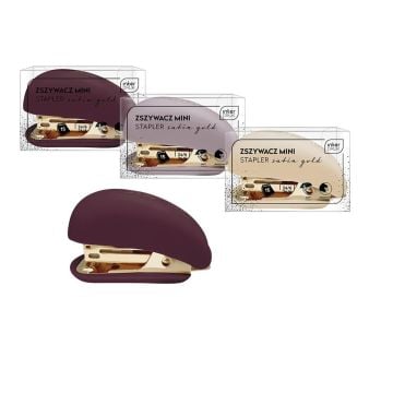 Zszywacz Mini Satin Gold mix