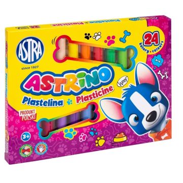 Plastelina 24 kolory Astrino ASTRA