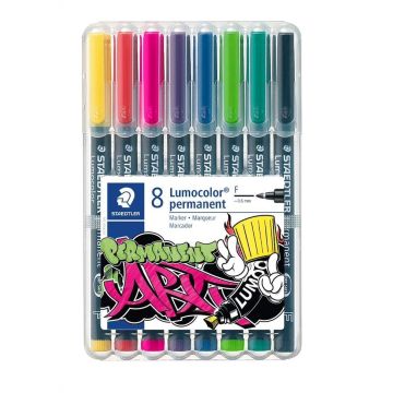 Foliopis Lumocolor ART F wodoodporny 8 kolorów