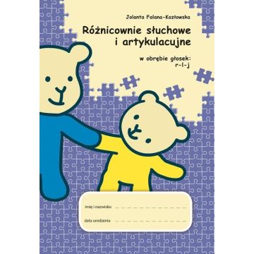 Różnicowanie słuchowe i artykulacyjnego...