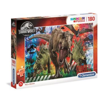 Puzzle 180 Super kolor Jurassic World