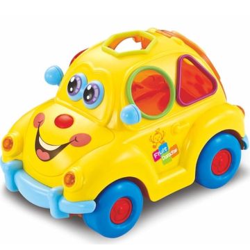 Zabawne auto z muzyką i światłem