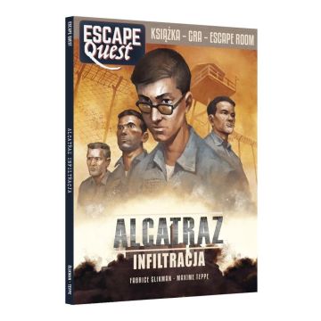 Escape Quest. Alcatraz. Książka do gry
