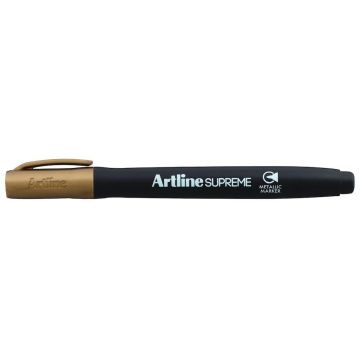 Marker permanentny Supreme metal. złoty ARTLINE