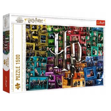 Puzzle 1500 Harry Potter Na przestrzeni filmów
