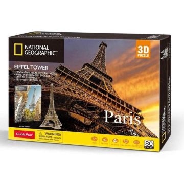 Puzzle 3D Paryż National Geographic