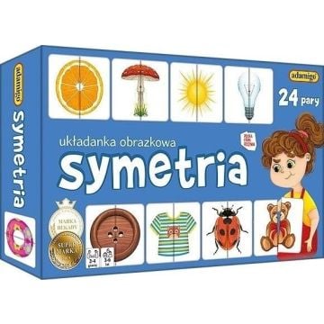 Symetria. Układanka obrazkowa