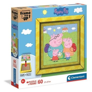 Puzzle 60 Frame Me Up Peppa Pig