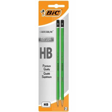 Ołówek Criterium 550 HB bez gumki bls 2szt BIC