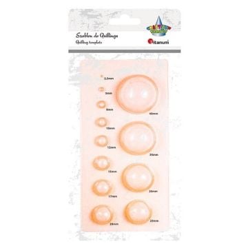 Szablon 3D do quillingu przestrzennego