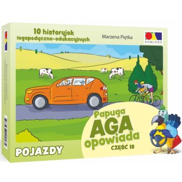 Historyjki obrazkowe. Papuga Aga opowiada cz.10