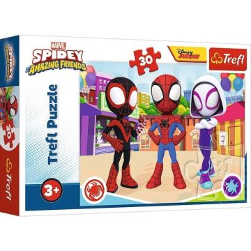Puzzle 30 Przygody Spidey'a i przyjaciół TREFL