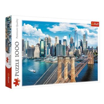 Puzzle 1000 Most Brookliński, Nowy Jork USA TREFL