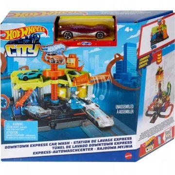 Hot Wheels City mały zestaw z autkiem HDR27
