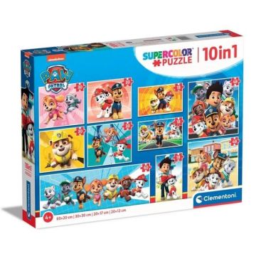Puzzle 10w1 Super Kolor Psi Patrol