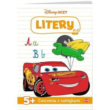 Disney Uczy. Litery. Auta