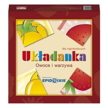 Owoce i warzywa. Układanka dla najmłodszych w.2022