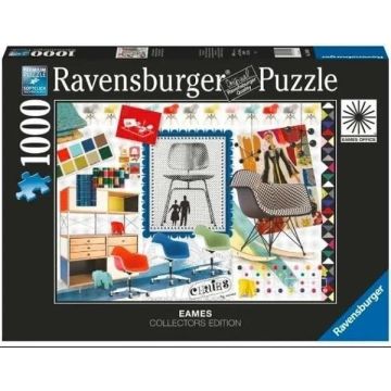Puzzle 1000 Eames Design Classics Krzesła