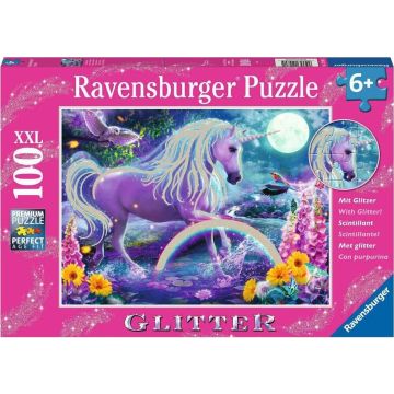Puzzle 100 Brokatowy jednorożec