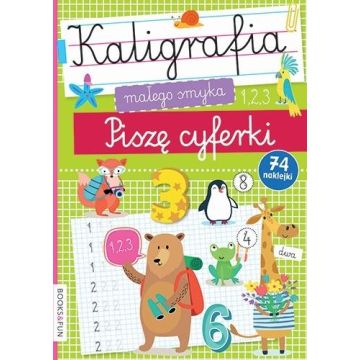Kaligrafia Malego Smyka Pisze cyferki