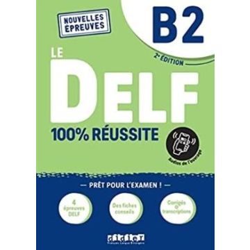 DELF 100% reussite B2 + online ed. 2022