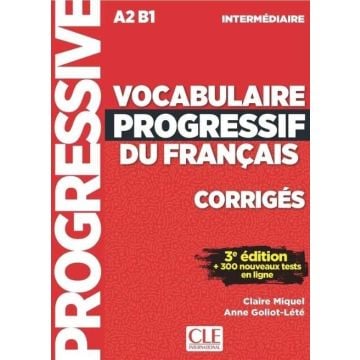 Vocabulaire progressif... klucz ed.3 A2/B1