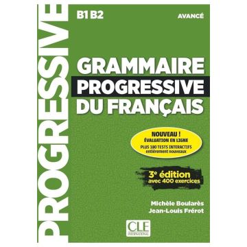 Grammaire progressive du Francais avance B1/B2+CD