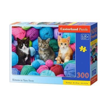 Puzzle 300 Kittens in Yarn Store CASTOR