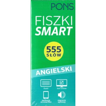 Fiszki Smart 555 słów. Angielski w.2022