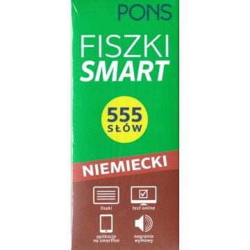 Fiszki Smart 555 słów. Niemiecki w.2022