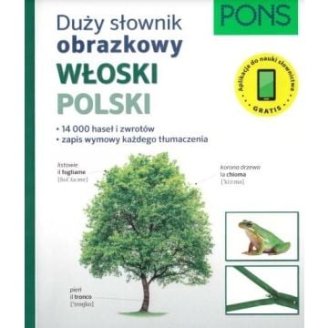 Duży słownik obrazkowy Włoski PONS
