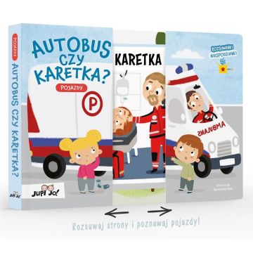Rozsuwanki-niespodzianki. Autobus czy karetka?