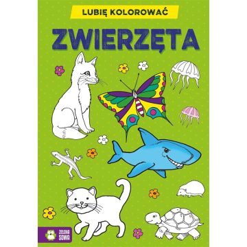 Lubię kolorować. Zwierzęta
