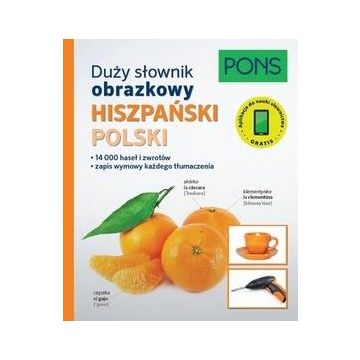 Duży słownik obrazkowy Hiszpański PONS