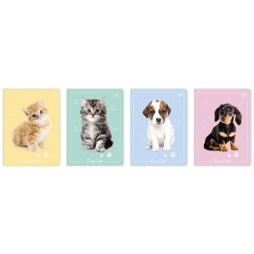 Zeszyt A5/32K kratka UV Puppy Sign (10szt)
