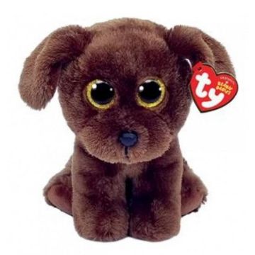 Beanie Babies Nuzzle - brązowy pies 15cm