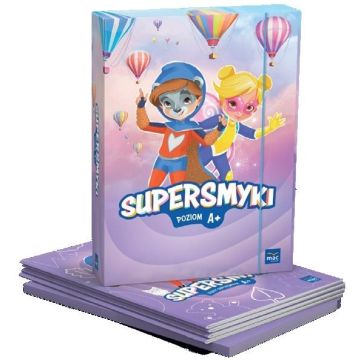 Supersmyki. Poziom A+ Czterolatek Pakiet