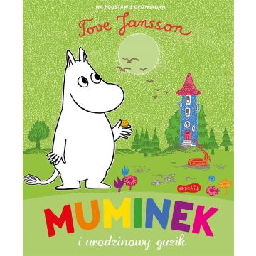 Muminek i urodzinowy guzik
