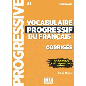 Vocabulaire progressif du Francais... A1 klucz ed3