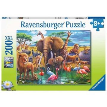 Puzzle XXL 200 Dzikie zwierzęta