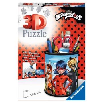 Puzzle 3D 54 Przybornik Miraculous